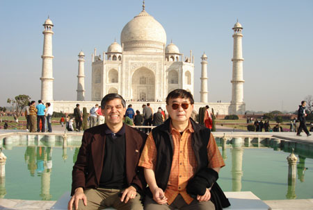 Taj Mahal with TC Lee 2008